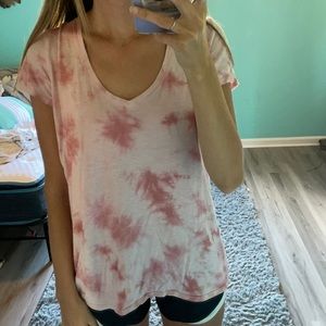 Short sleeve tie-dye shirt